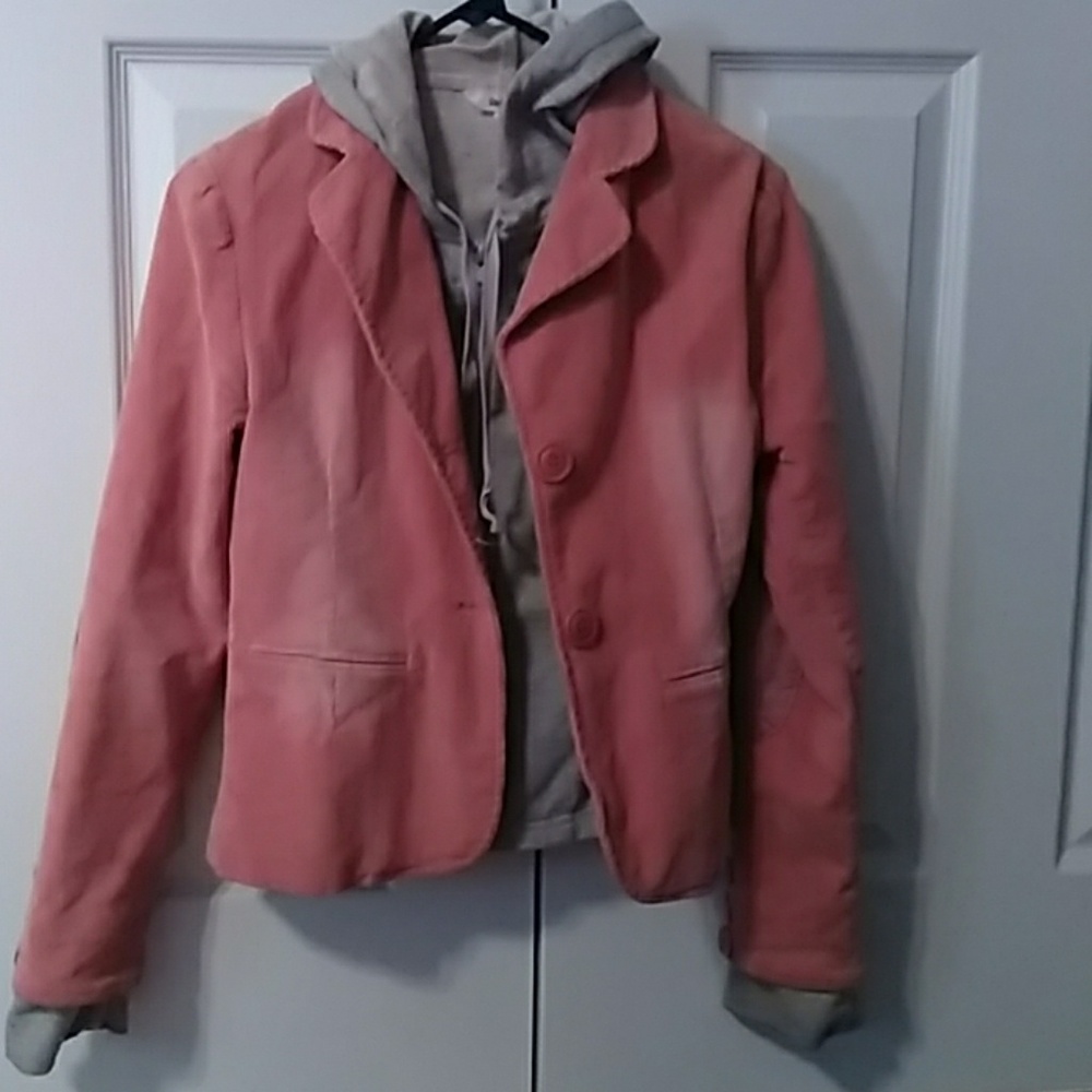 Pink corduroy jacket